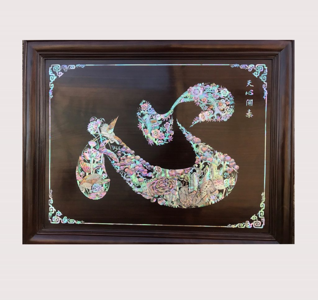 Tranh Khảm Trai – Tranh Khảm Hùng Tâm