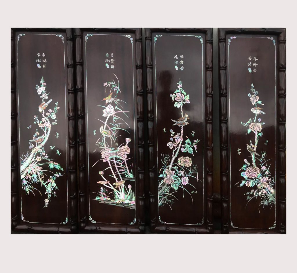 Tranh Khảm Trai – Tranh Khảm Hùng Tâm