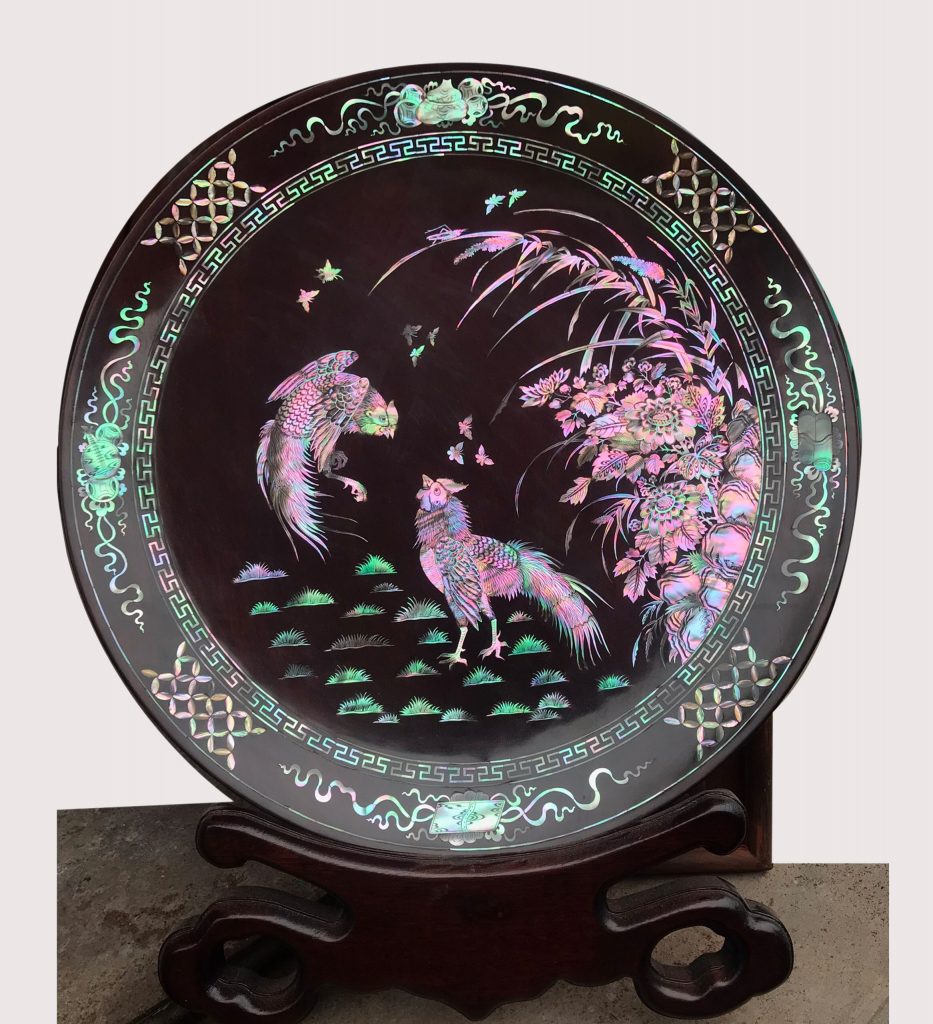 Tranh Khảm Trai – Tranh Khảm Hùng Tâm