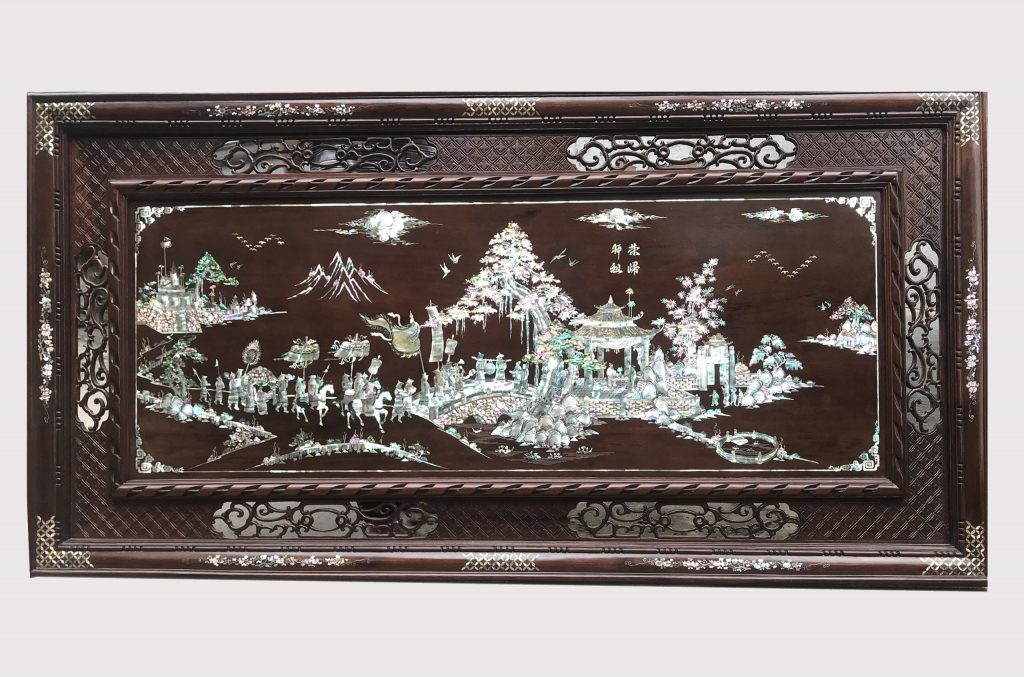 Tranh Khảm Trai – Tranh Khảm Hùng Tâm