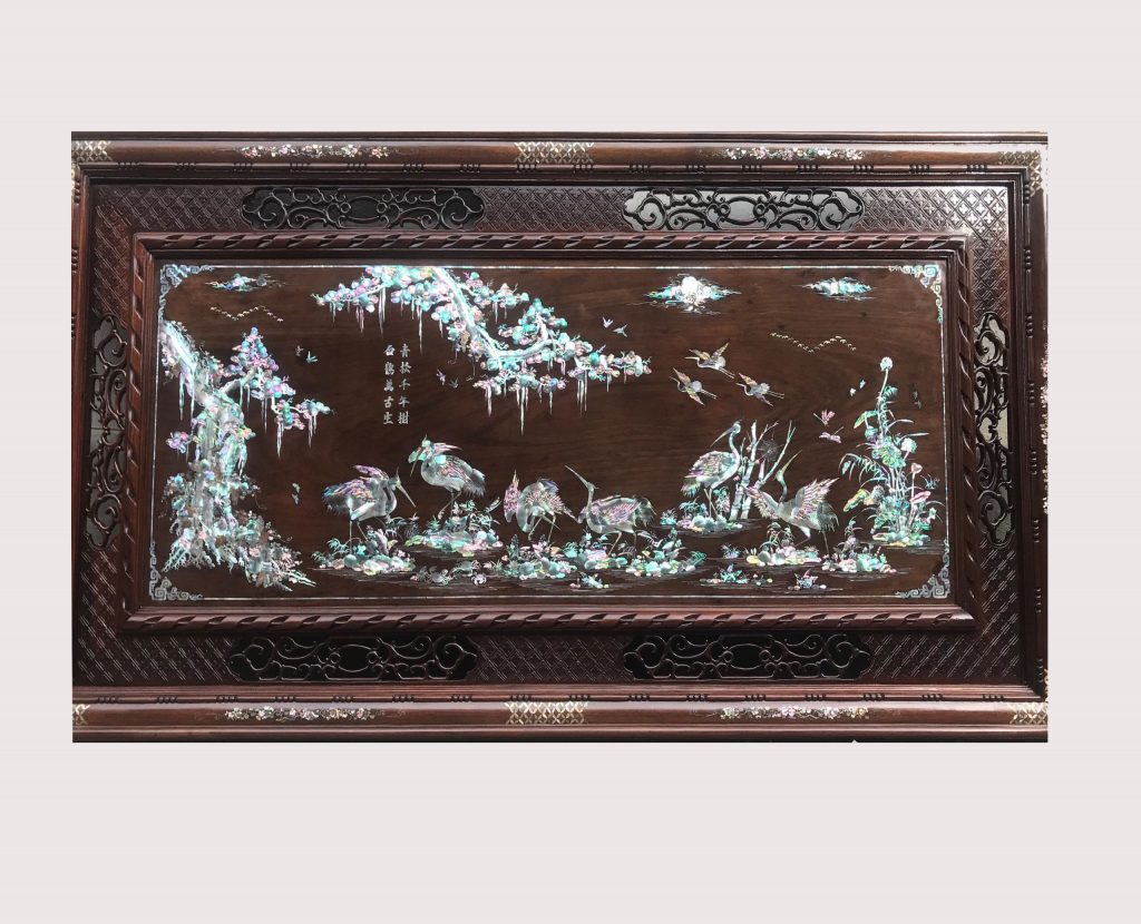 Tranh Khảm Trai – Tranh Khảm Hùng Tâm