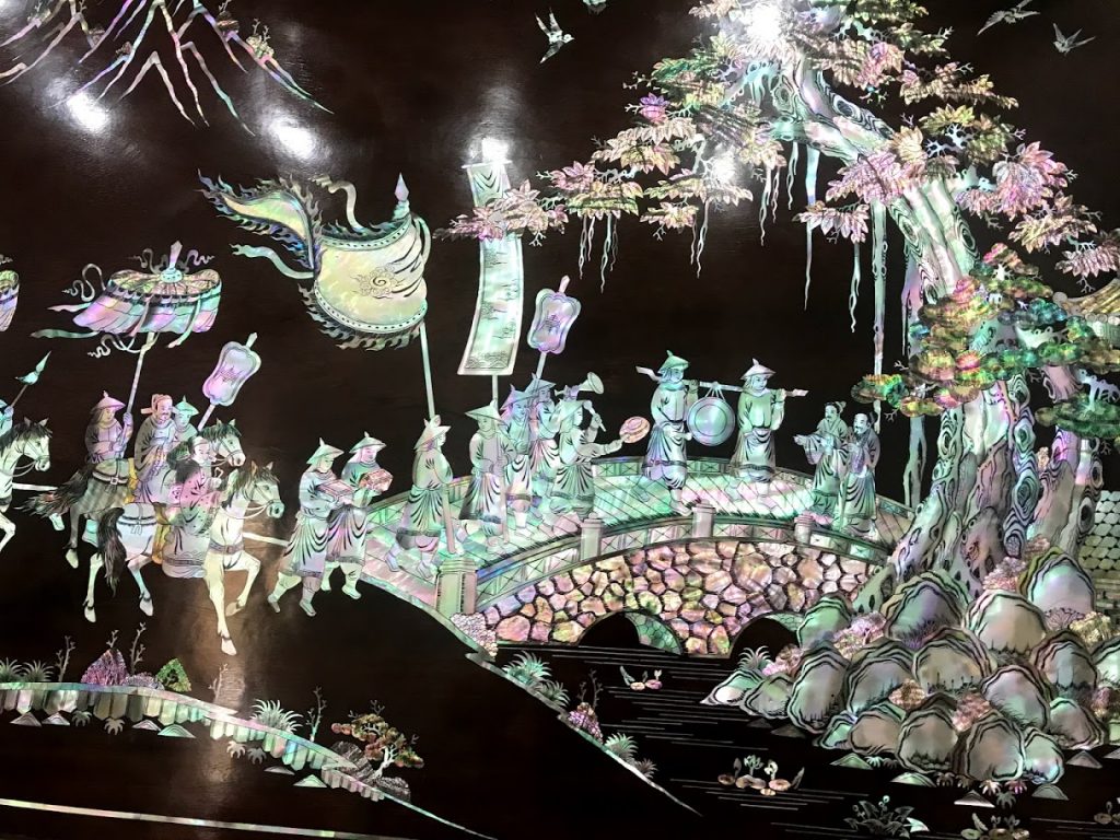 Tranh Khảm Trai – Tranh Khảm Hùng Tâm